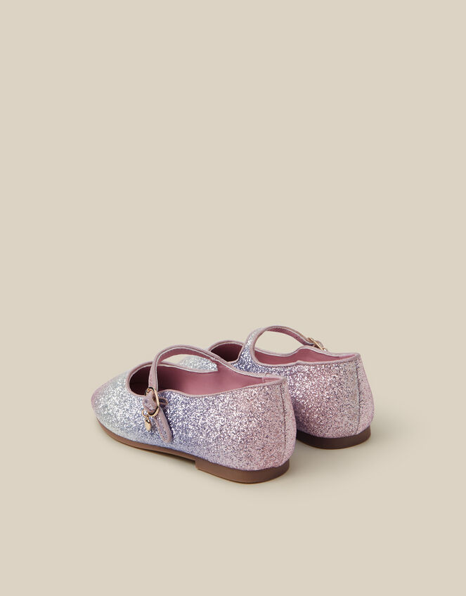 Ombr&eacute; Glitter Mary Jane Ballet Flats, Multi (MULTI), large