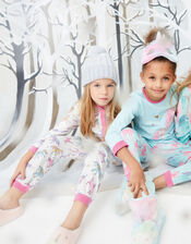 Unicorn Slippers, Pink (PINK), large