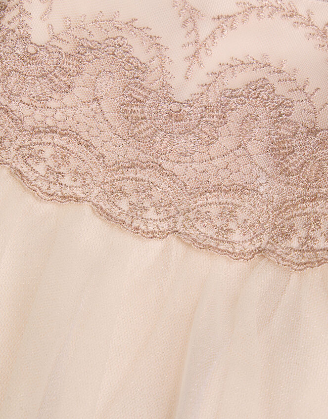 Baby Francesca Lace Tulle Party Dress, Pink (PINK), large