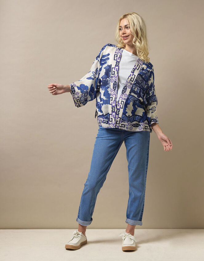 One Hundred Stars Willow Kimono, , large