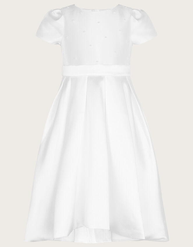 Henrietta Pearl Embellished Communion Dress, White (WHITE), large