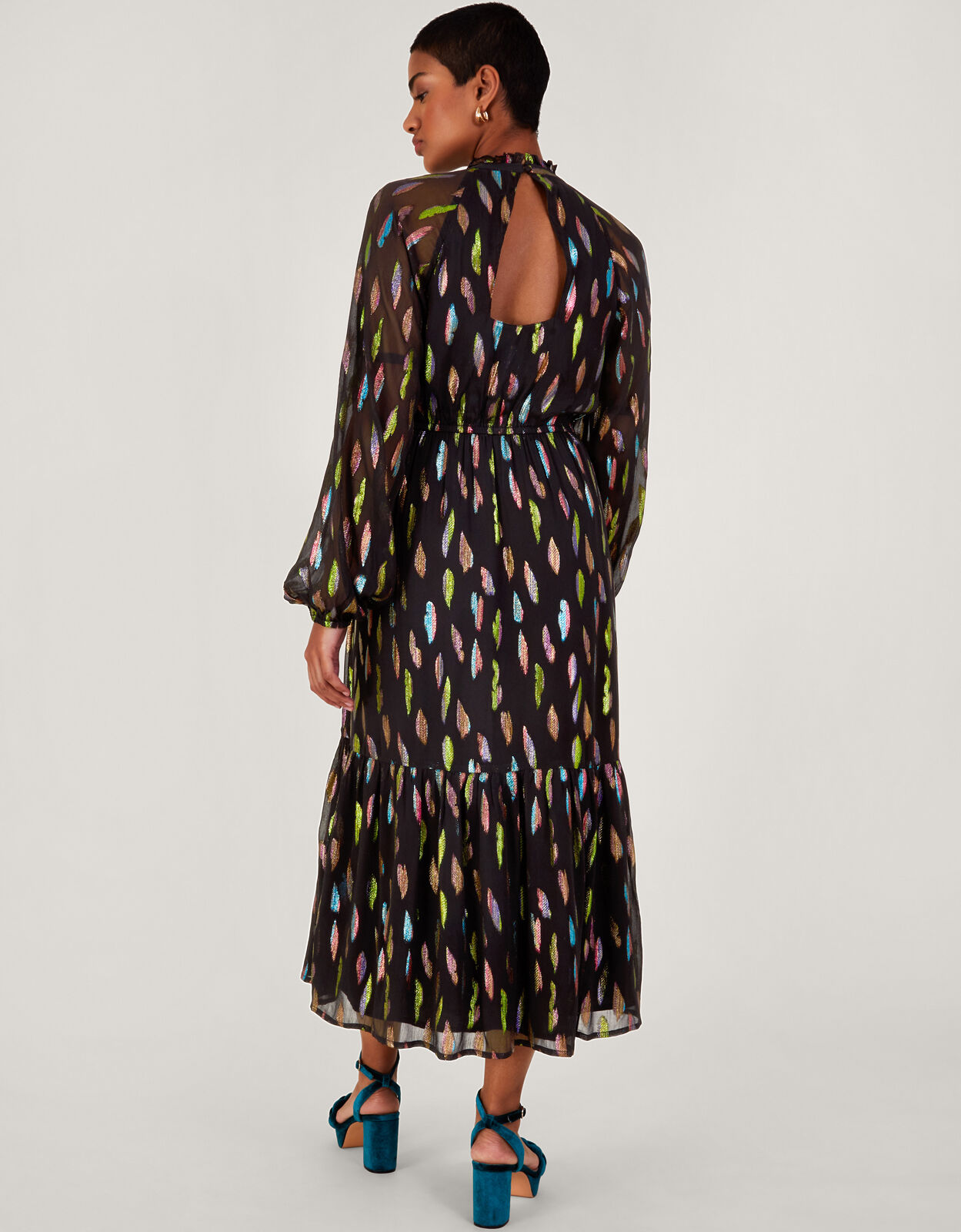 Monsoon feather dress sales