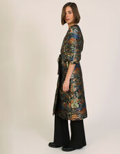 Traffic People Scenic Jacquard Duster Coat, Multi (MULTI), large