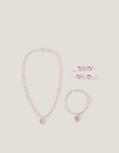 Treasure Heart Hair & Jewellery Set, , large