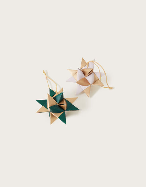 Paper Star Decorations Set of Two, , large
