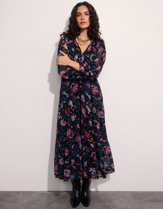 East Vendella Floral Maxi Dress, Multi (MULTI), large