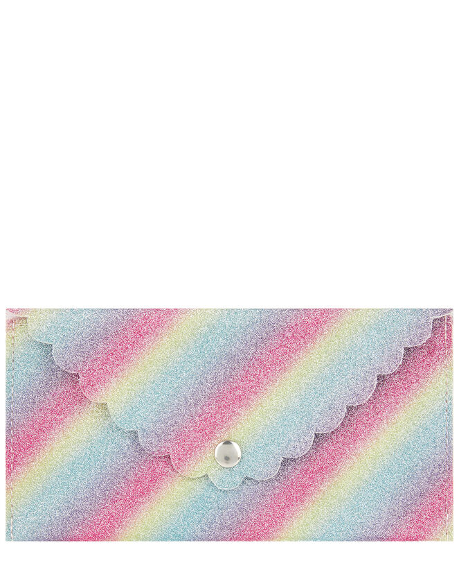 Rainbow Glitter Sunglasses Case, , large