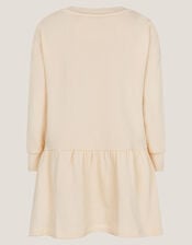 World Of Wonder Sweatshirt Dress, Cream (CREAM), large