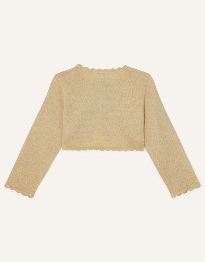 Baby Niamh Cardigan, Gold (GOLD), large