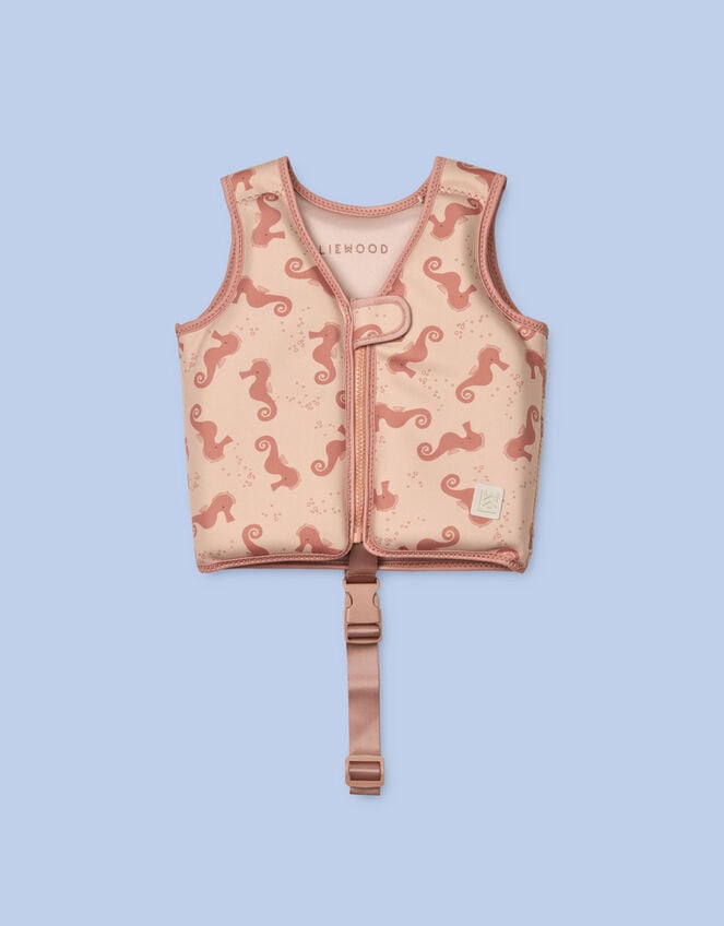 Liewood Dove Swim Vest, Orange (PEACH), large