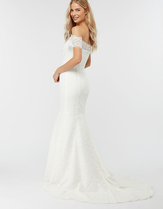 monsoon bardot wedding dress