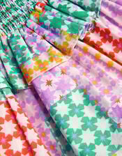 Colourblock Star Print Skort, Multi (MULTI), large