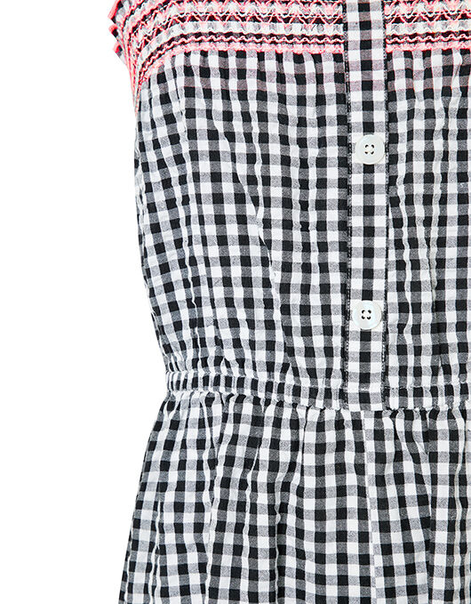 Monsoon gingham jumpsuit discount