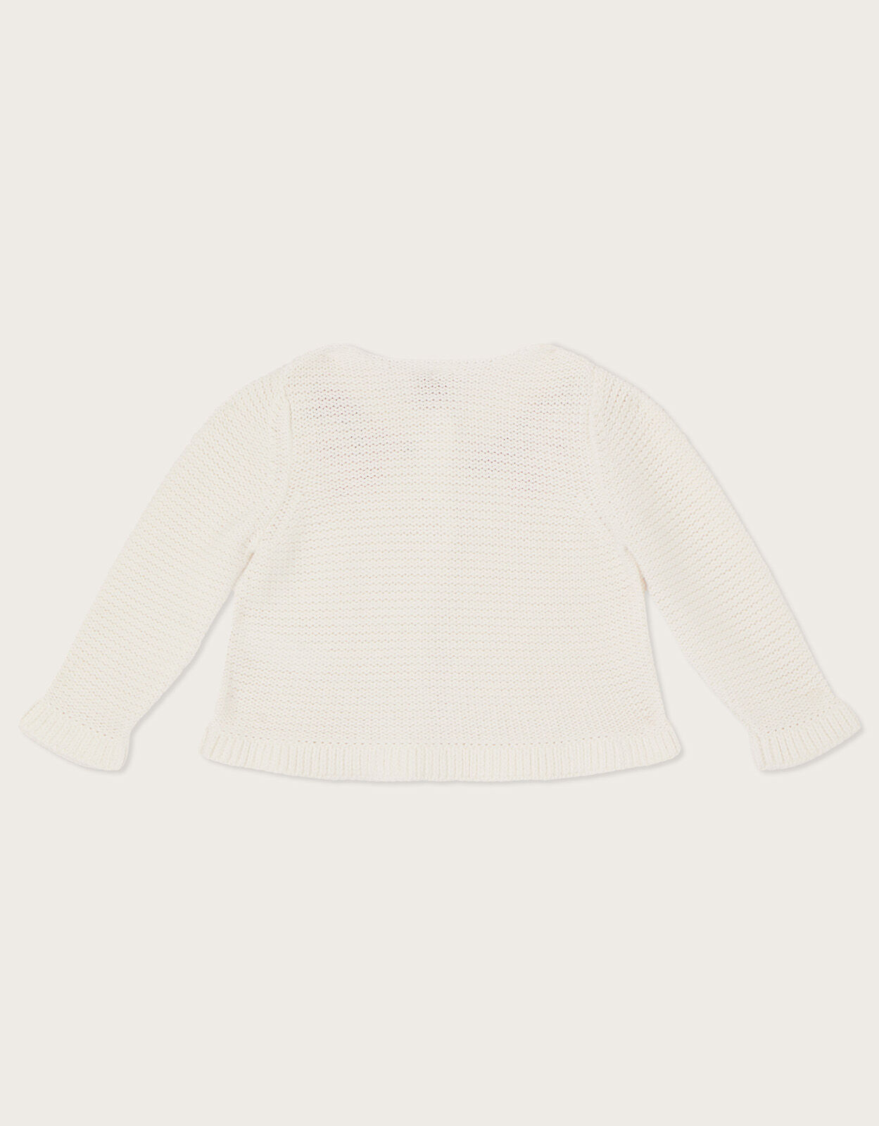 White peplum cheap cardigan