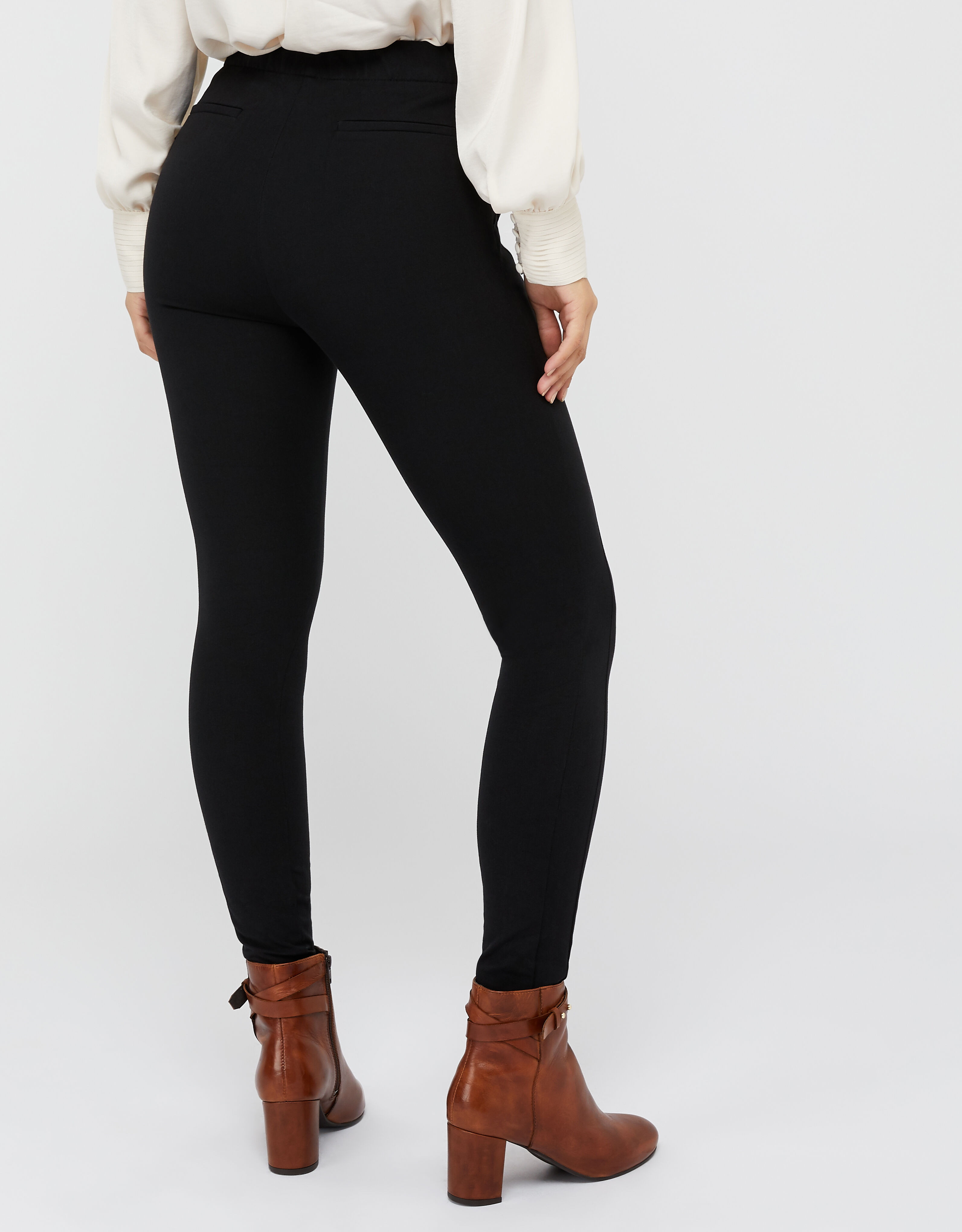 Womens black treggings store