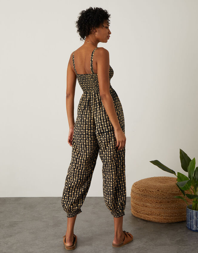The Batik Beach Jumpsuit, Blue (BLUE), large