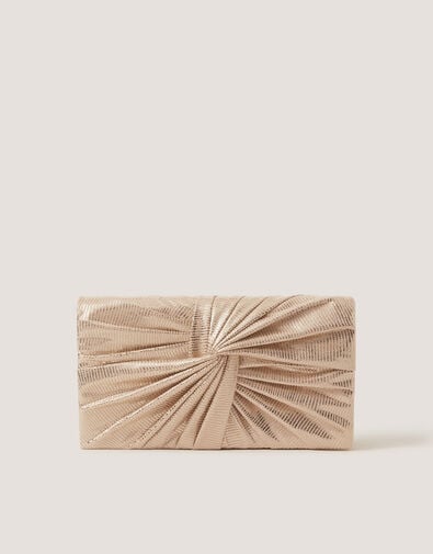 Fergie Twist Knot Clutch Bag, , large