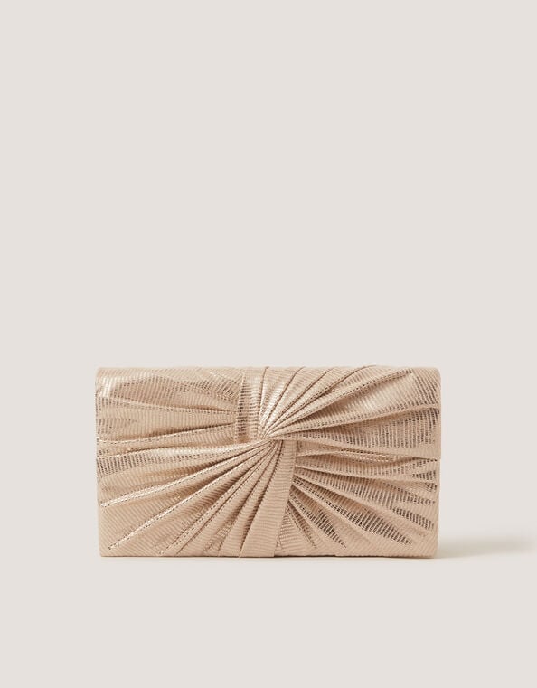 Fergie Twist Knot Clutch Bag, , large