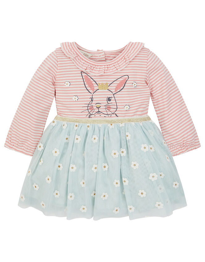 Newborn Bunny Disco Dress , Green (MINT), large