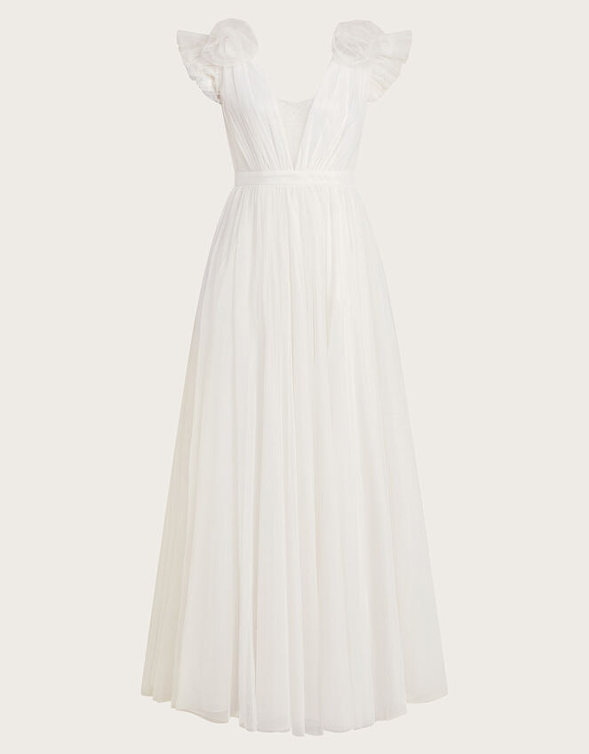Gabriella Tulle Maxi Wedding Dress, Ivory (IVORY), large