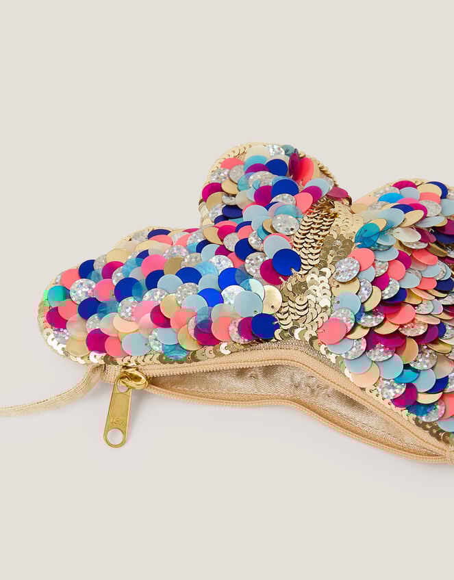 Sequin Butterfly Bag, , large