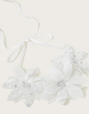 Boho Sequin Bridesmaid Flower Crown, , large