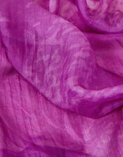 Abstract Silk Scarf, , large