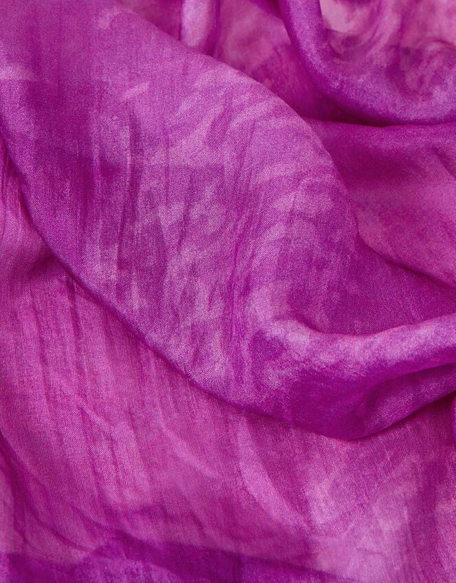 Abstract Silk Scarf, , large