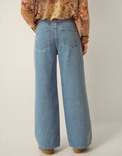 Lillian Wide Leg Jeans, Blue (LIGHT AUTHENTIC), large