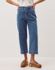 Arlo Regular Cropped Jeans, Blue (LIGHT AUTHENTIC), large