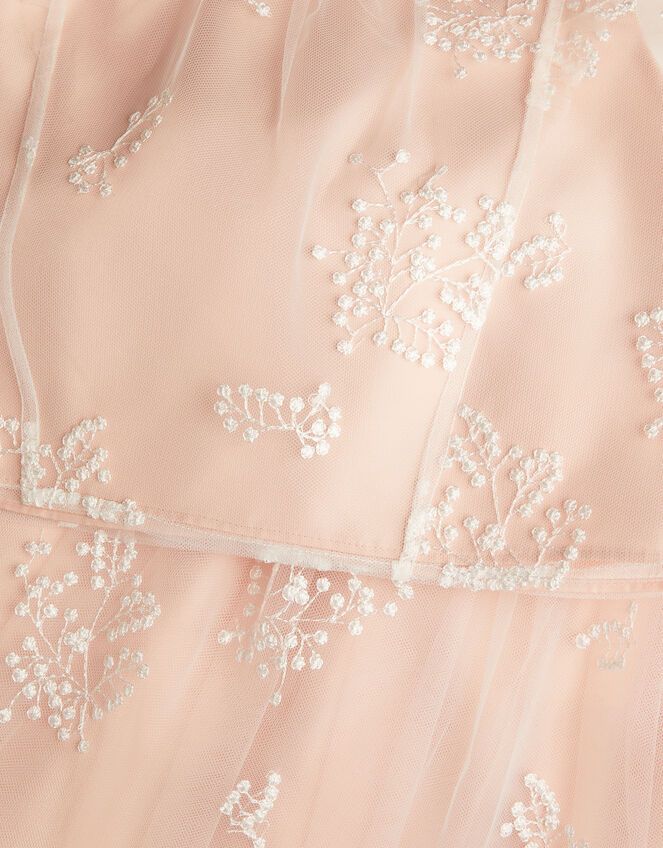 Harlyn Embroidered Tulle Skirt, Pink (PINK), large