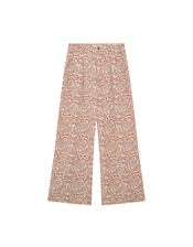 Maison Hotel Wide-Leg Trousers, Cream (CREAM), large