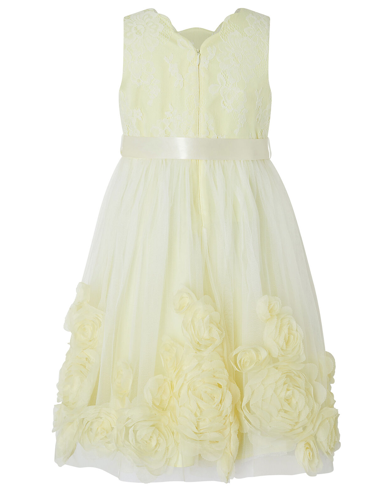 lemon occasion dress
