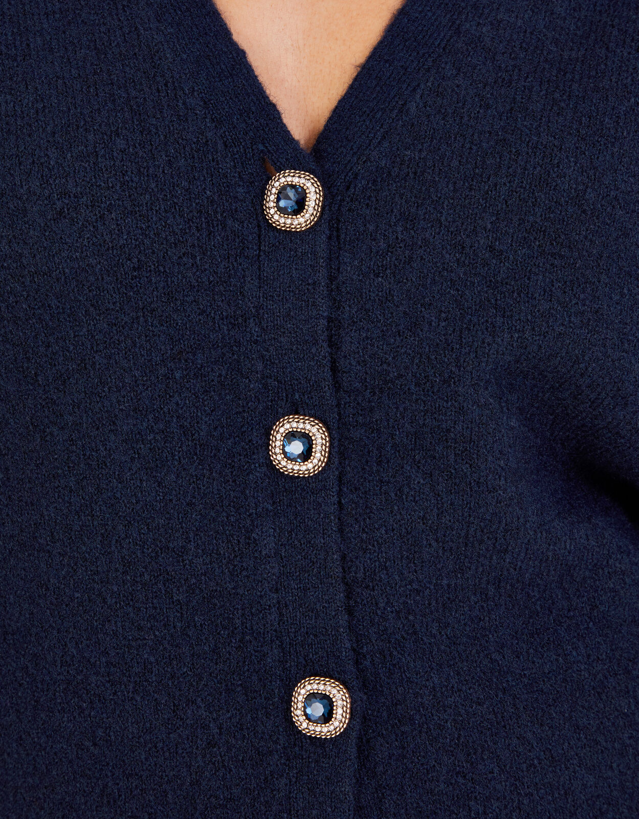 Monsoon navy cardigan sale