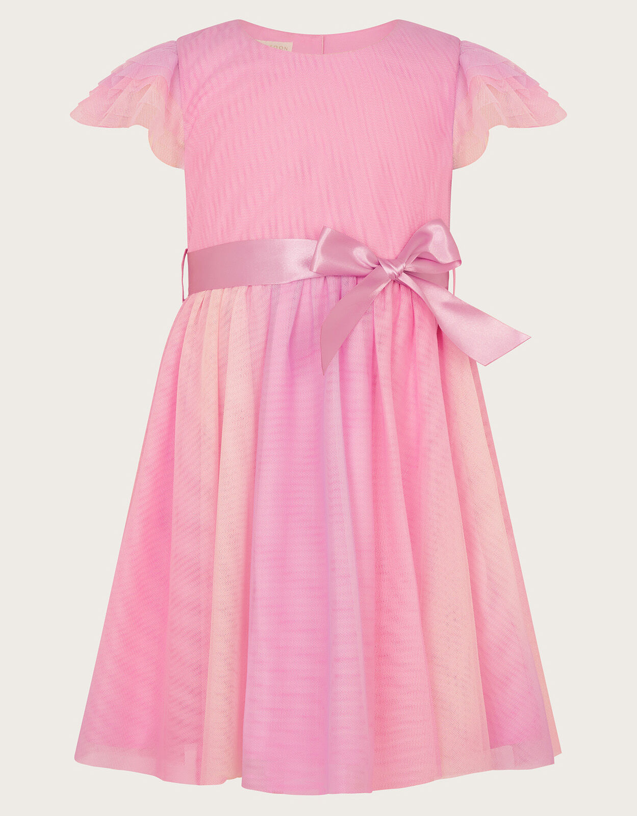 Baby Ruffle Sleeve Ombre Dress Purple Eid Collection Monsoon Global