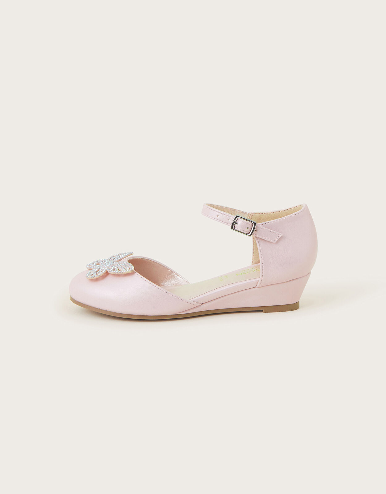 Diamante wedges shoes top