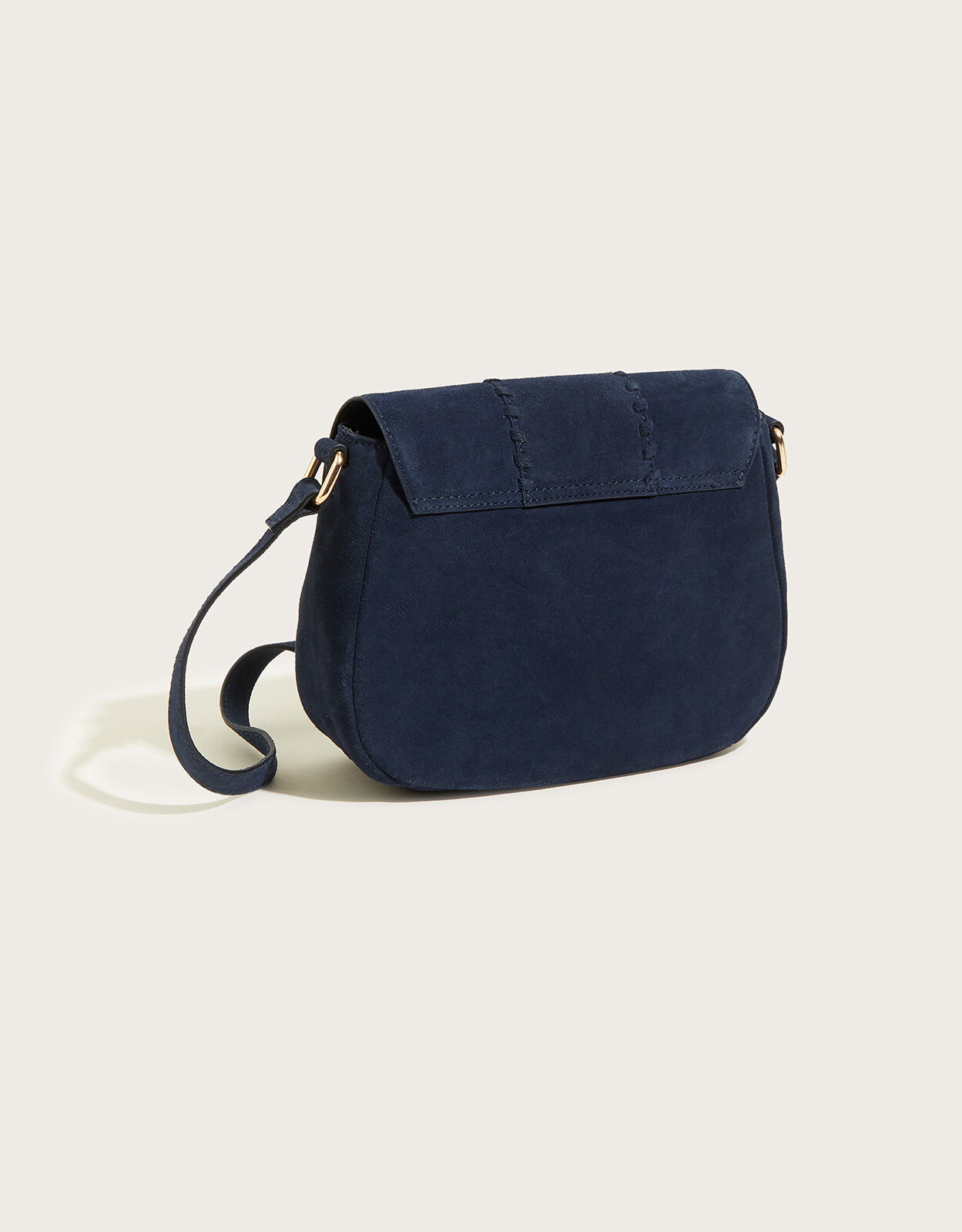 Navy blue suede handbag new arrivals