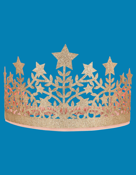 Meri Meri Glitter Star Fabric Crown, , large