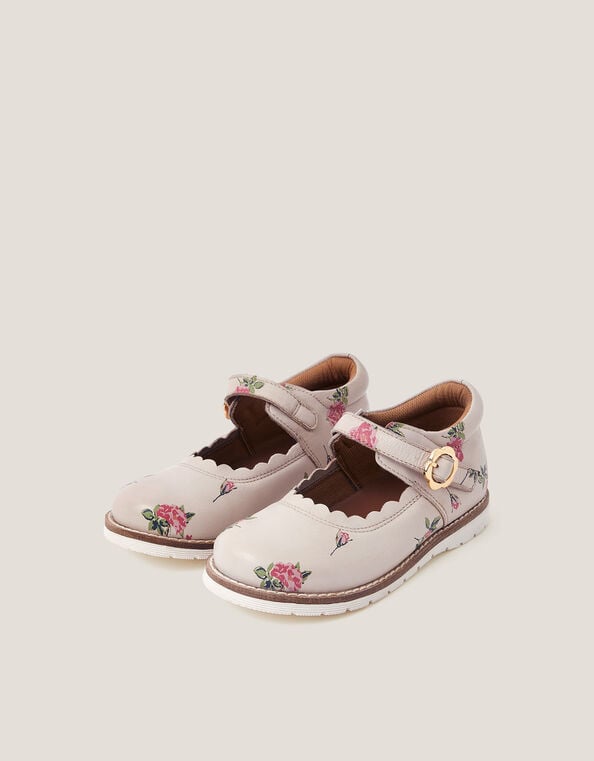 Toddler Leather Mary Janes, Multi (MULTI), large