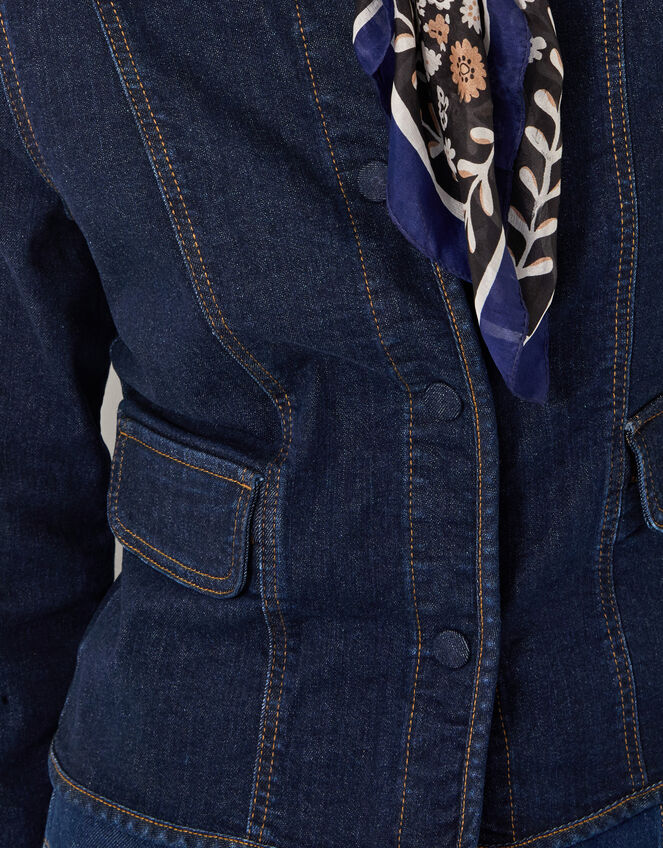 Vivian Denim Jacket, Blue (INDIGO), large