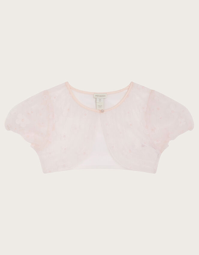 3D Petal Tulle Cover Up, Pink (PINK), large