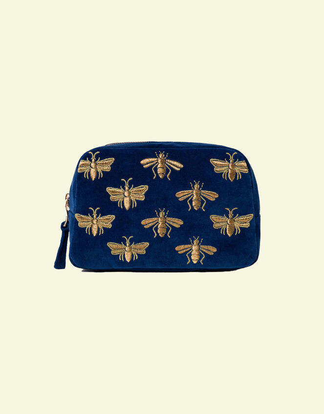 Elizabeth Scarlett Honey Bee Cosmetic Bag, , large