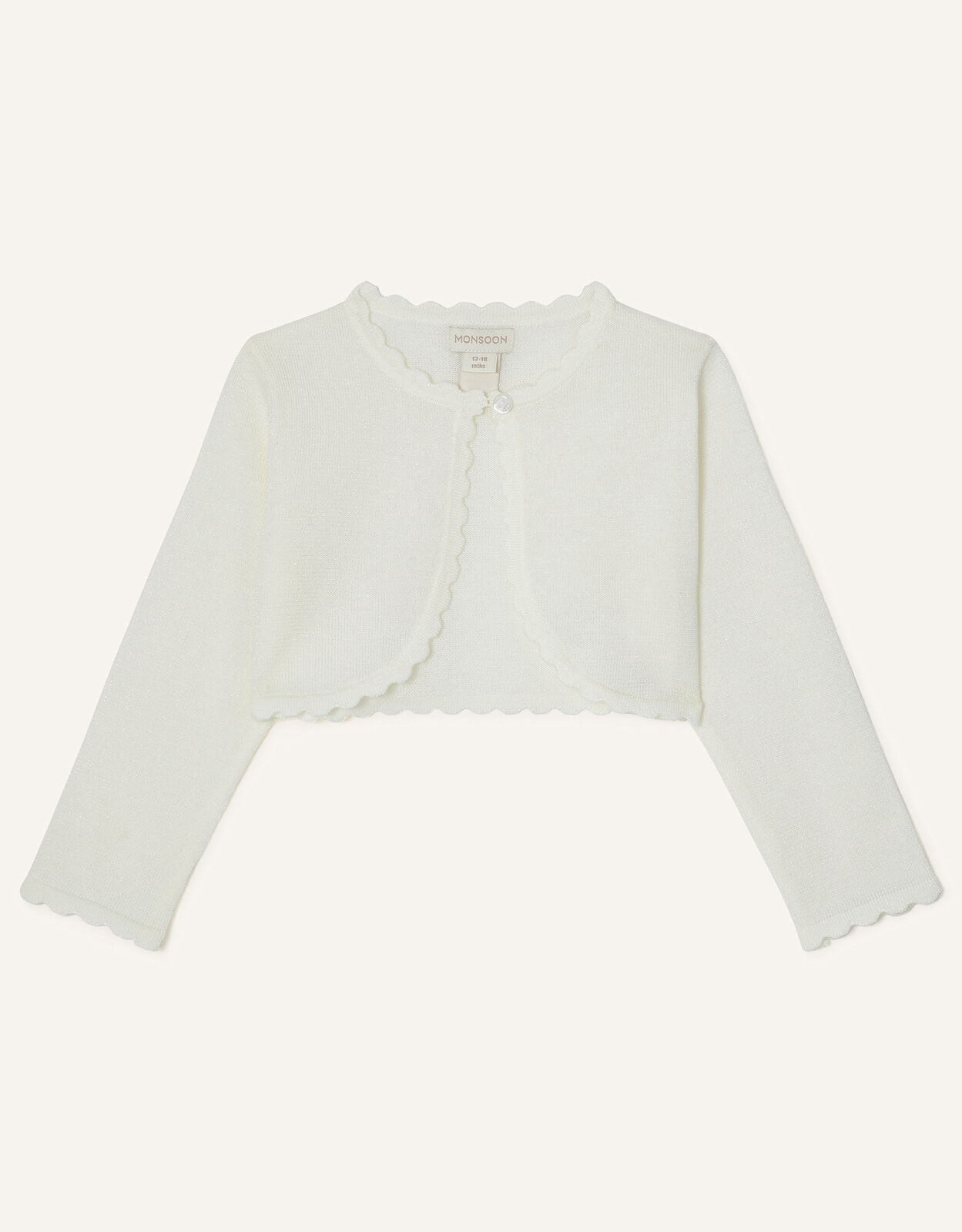 Baby Niamh Cardigan Ivory Baby Girl Cardigans Monsoon US