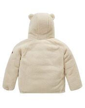 T&ouml;astie Reversible Teddy Fleece Puffer Jacket, Pink (PINK), large