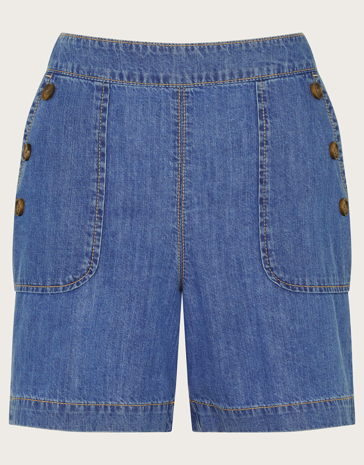 Harper Denim Shorts Blue Trousers Leggings Monsoon Global