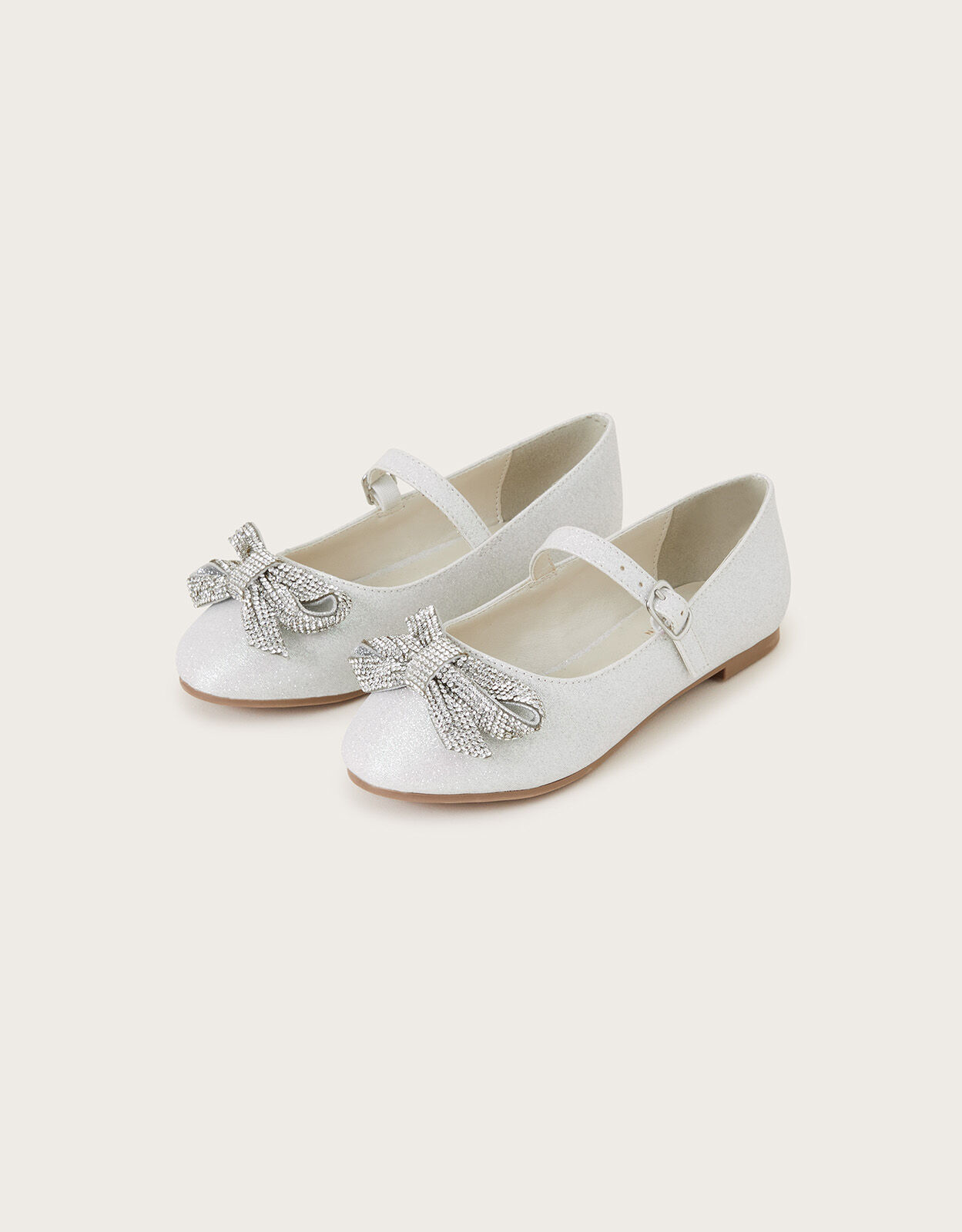 Ballerina flats with bow discount