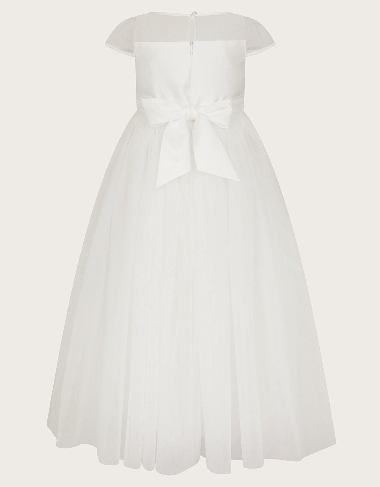 Flourish 3D Butterfly Dress Ivory