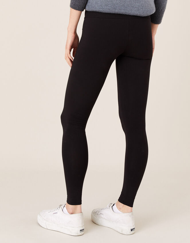 Penelope Jersey Leggings, Black (BLACK), large