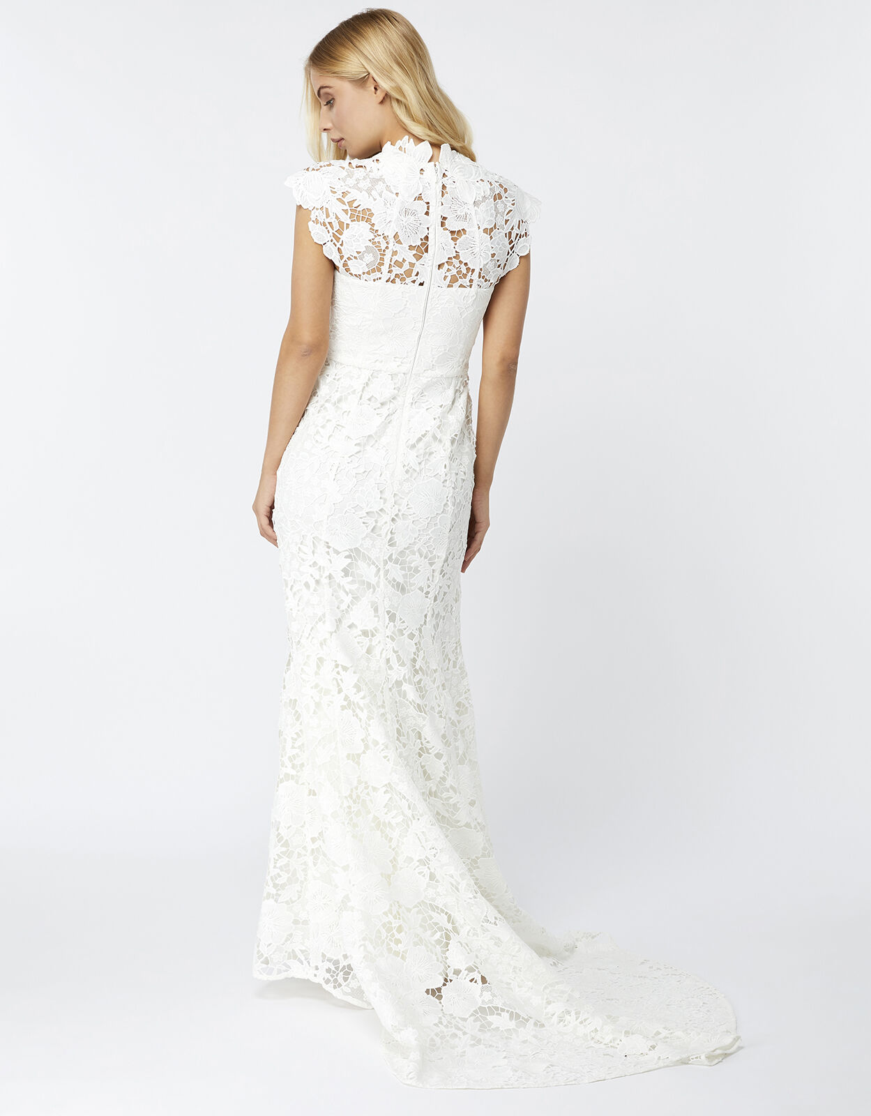 Monsoon white maxi dress clearance