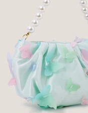 Ombre Butterfly Mini Pouch Bag, , large